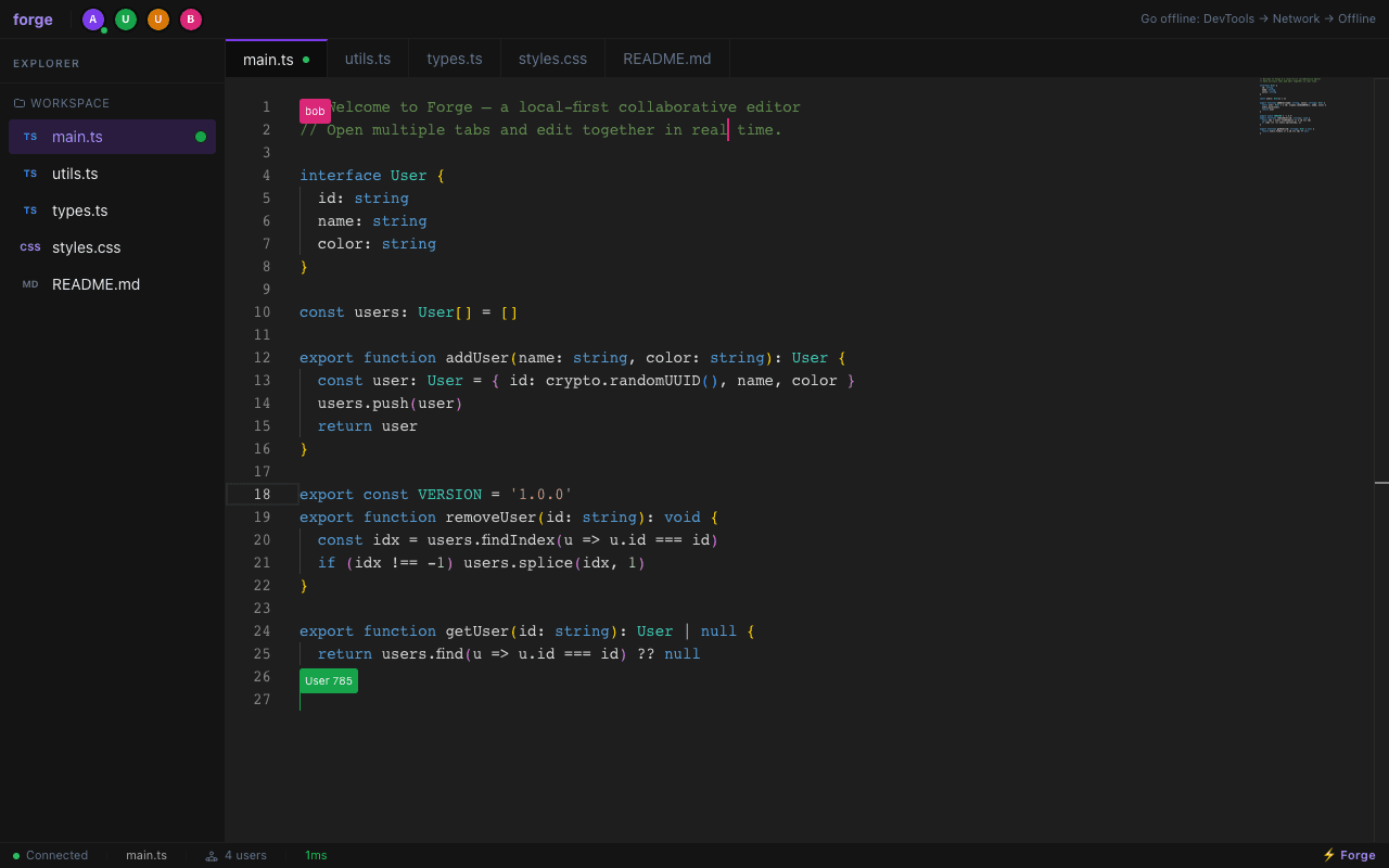 Forge preview